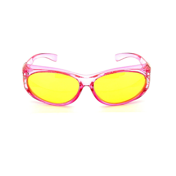 Bright Color Medium Night Driving Polarized Fit Overs Fit Over Sunglasses 