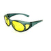 Bright Color Medium Night Driving Polarized Fit Overs Fit Over Sunglasses 