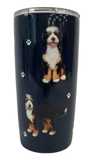 Dog Breeds A-G 20oz Serengeti Ultimate Tumbler Tumblers Bernedoodle 