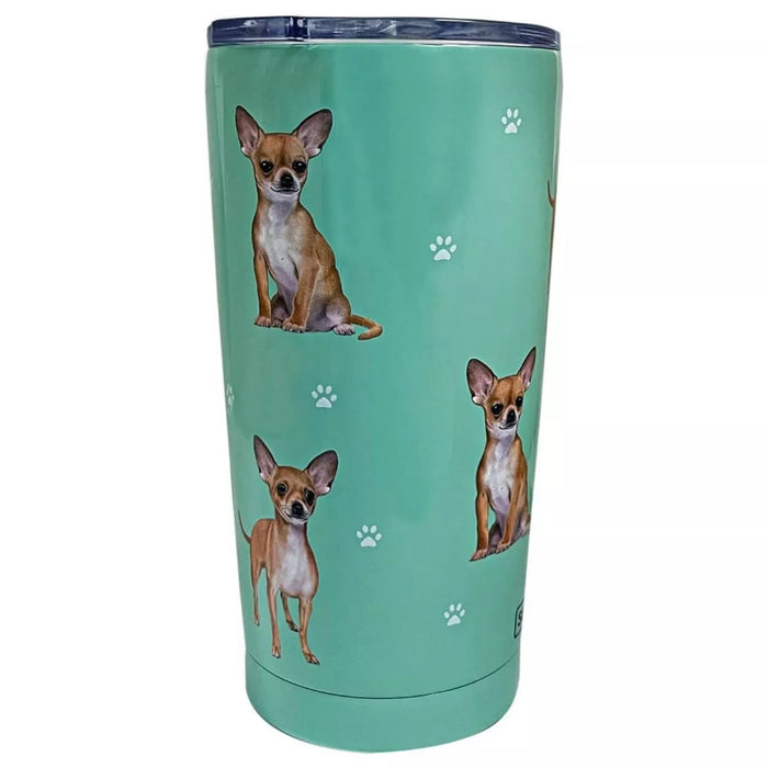 Dog Breeds A-G 20oz Serengeti Ultimate Tumbler Tumblers Chihuahua 