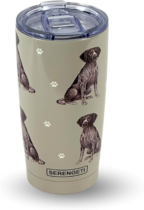 Dog Breeds A-G 20oz Serengeti Ultimate Tumbler Tumblers German Shorthaired Pointer 