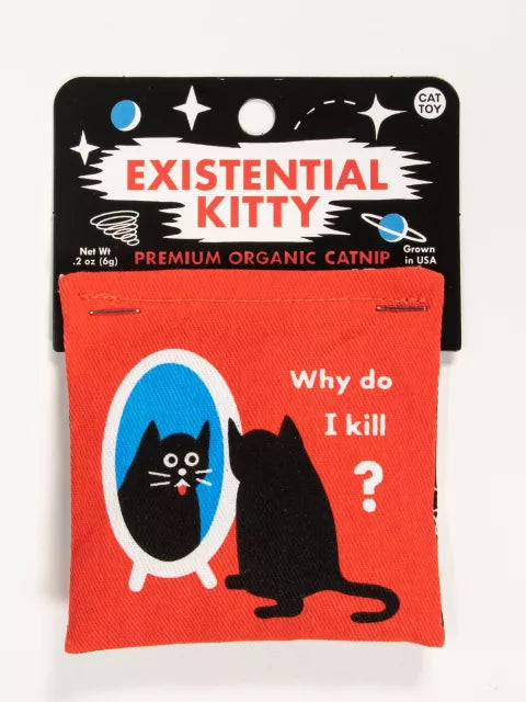 Existential Kitty BlueQ Catnip Toy 