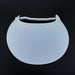 Just Foam Sun Visors Foam Visors White Medium 