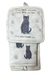 Pet Oven Mitt Set Black Cat Dish Towel 