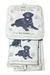 Pet Oven Mitt Set Black Labrador Dish Towel 