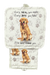 Pet Oven Mitt Set Golden Retriever Dish Towel 