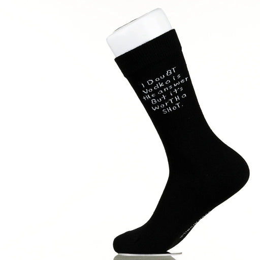 Sock Atomica I Doubt Vodka is The Answer Socks 