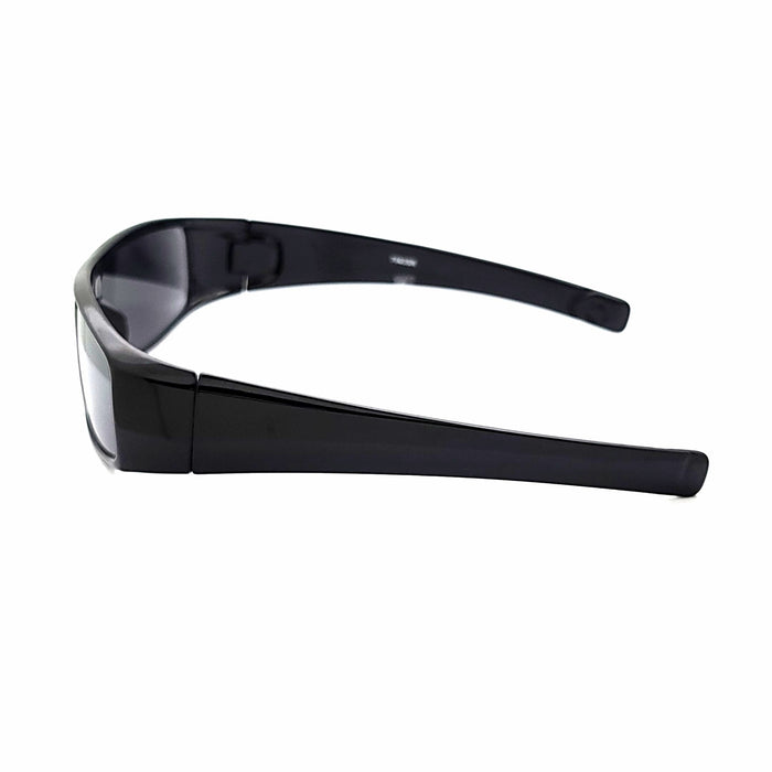 Men's Sport Wrap Sunglasses Reader Fully Magnified Lens — Troy's