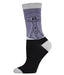 SockSmith Bamboo Women Crew Vitruvian Man Socks 