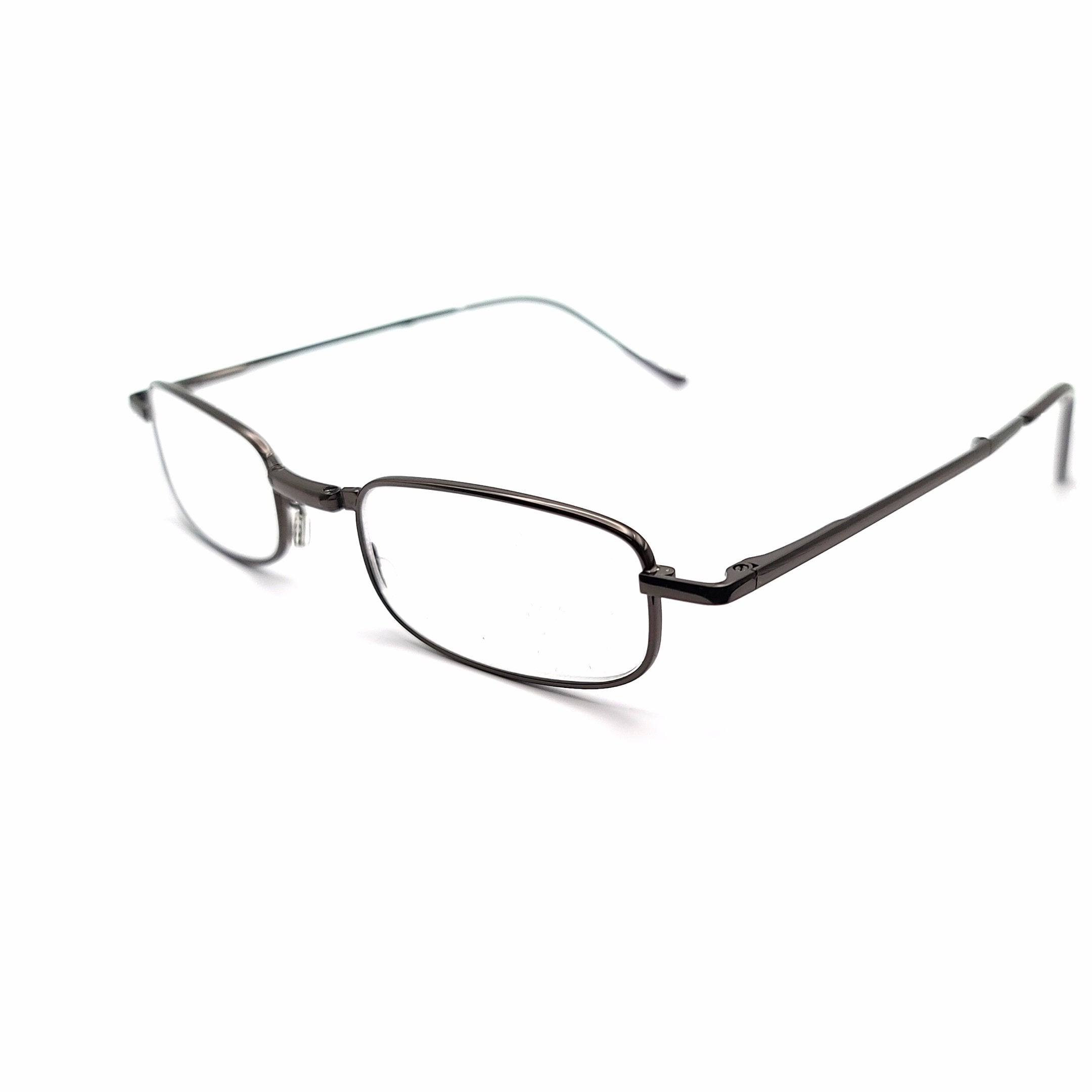 Folding reading glasses store with belt clip case